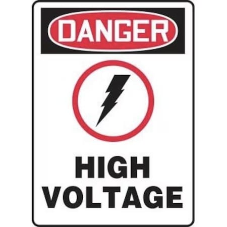 Accuform OSHA DANGER SAFETY SIGN HIGH MELC154VP MELC154VP